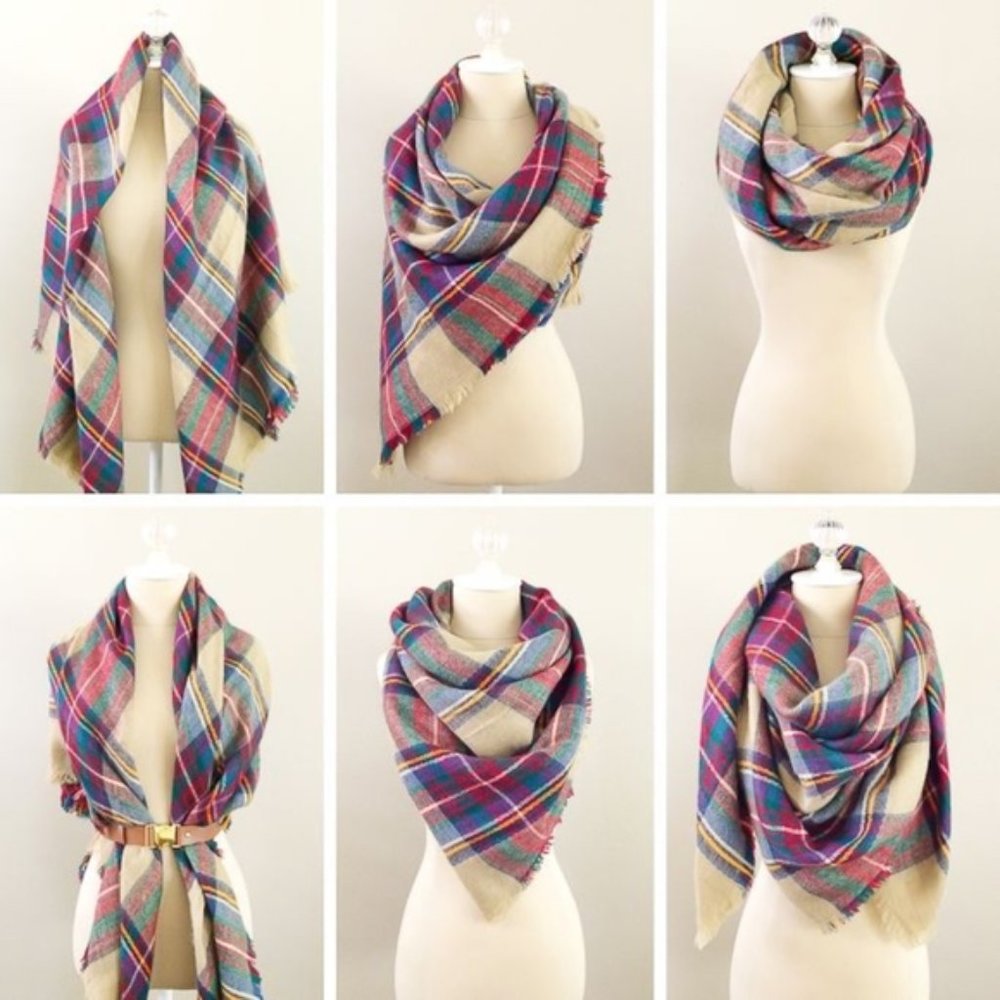 Fall Blanket Scarf - Picture 2 of 2